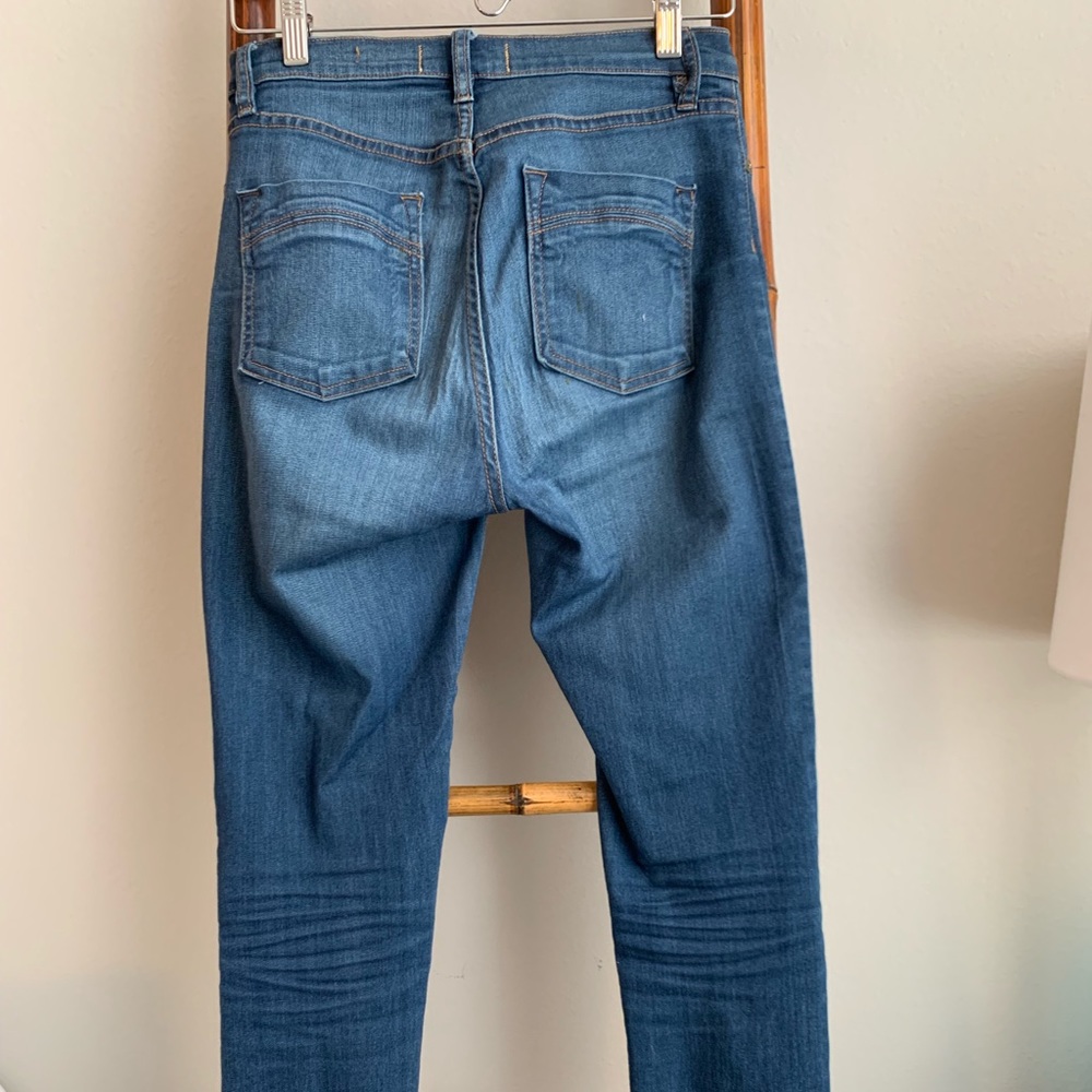 Free People Skinny Blue Jeans